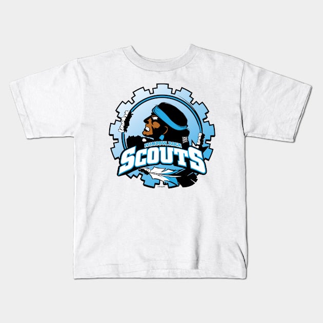 GO SCOUTS GO! Kids T-Shirt by Shawn 